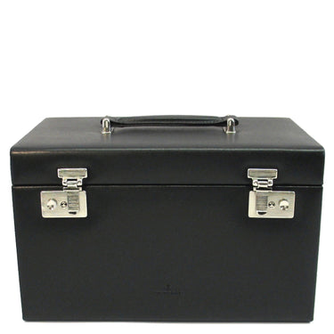 Windrose Ambiance - Uhrenkoffer (für 4 Uhren) 31 cm (schwarz) - Markenkoffer