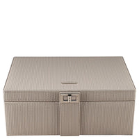 Windrose Corbello - Schmuckkoffer L 28 cm (taupe) - Ansicht 3