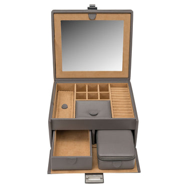 Windrose Marvella - Schmuckkoffer mit Reiseetui 21.5 cm (ash) - Markenkoffer