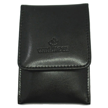 Windrose Merino Moda - Maniküre Set 11 cm (schwarz, innen pink) - Markenkoffer