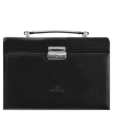 Windrose Merino - Schmuckkoffer 24.5 cm (schwarz) - Markenkoffer