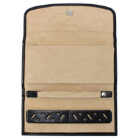 Windrose Merino - Schmucktasche 20 cm (schwarz) - Markenkoffer