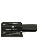 Windrose Nappa - Manicure - Set 14 cm (schwarz) - Markenkoffer
