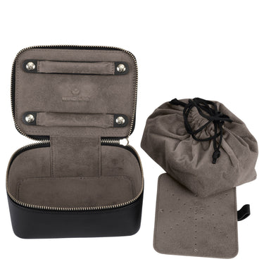 Windrose Nappa - Schmucketui 14 cm (black) - Markenkoffer