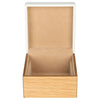 Windrose Wood - Jewelry Box 14 cm (cream)