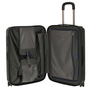 Zero Halliburton Edge Light - 4 - Rollen - Trolley 66 cm (black) - Markenkoffer