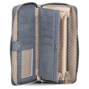 zwei Eva EV2 - Geldbörse 15cc 19 cm (nubuk - sky) - Markenkoffer