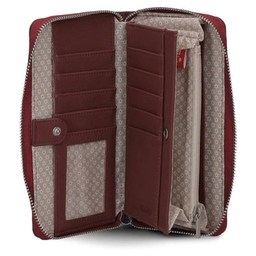 zwei Eva EV2 - Geldbörse 15cc 19 cm (rubin) - Markenkoffer