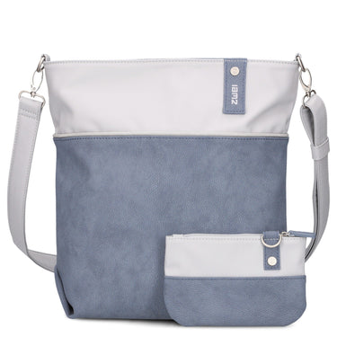 zwei Jana J12 - Schultertasche 33 cm (nubuk - sky) - Markenkoffer