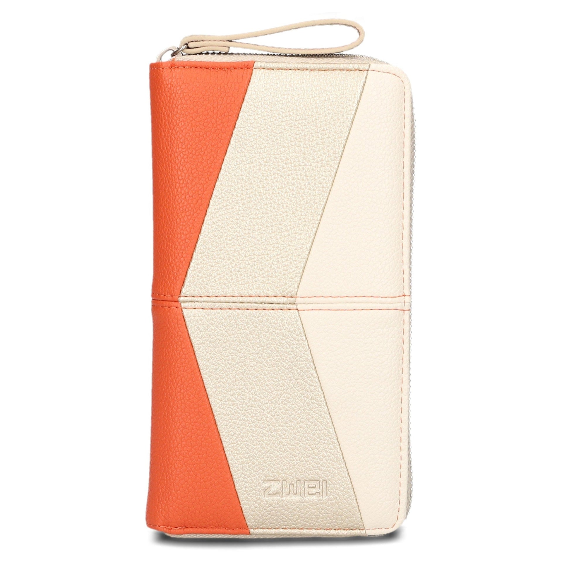 Jana J2 Geldbörse 12cc 20 cm Praktisch Stilvoll in Papaya