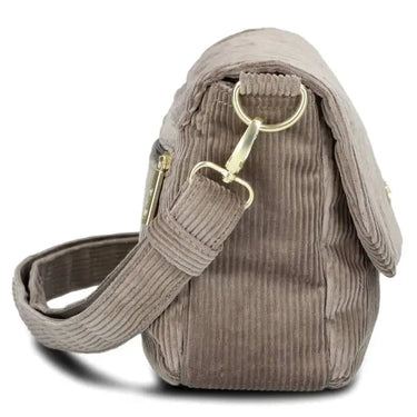 zwei Mademoiselle M60 - Umhängetasche 33 cm (cord - mocca) - Markenkoffer