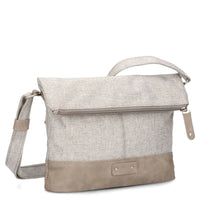 zwei Olli OT6 - Schultertasche 20/29 cm (sand) - Markenkoffer